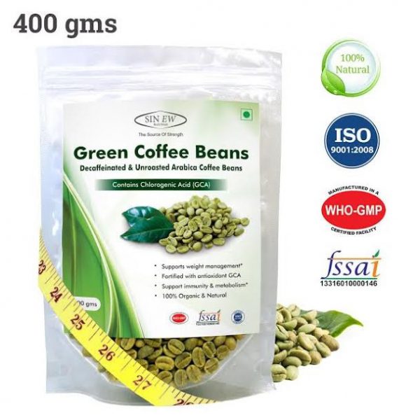 Sinew Green Coffee Beans Decaffeinated & Unroasted Arabica Sinew