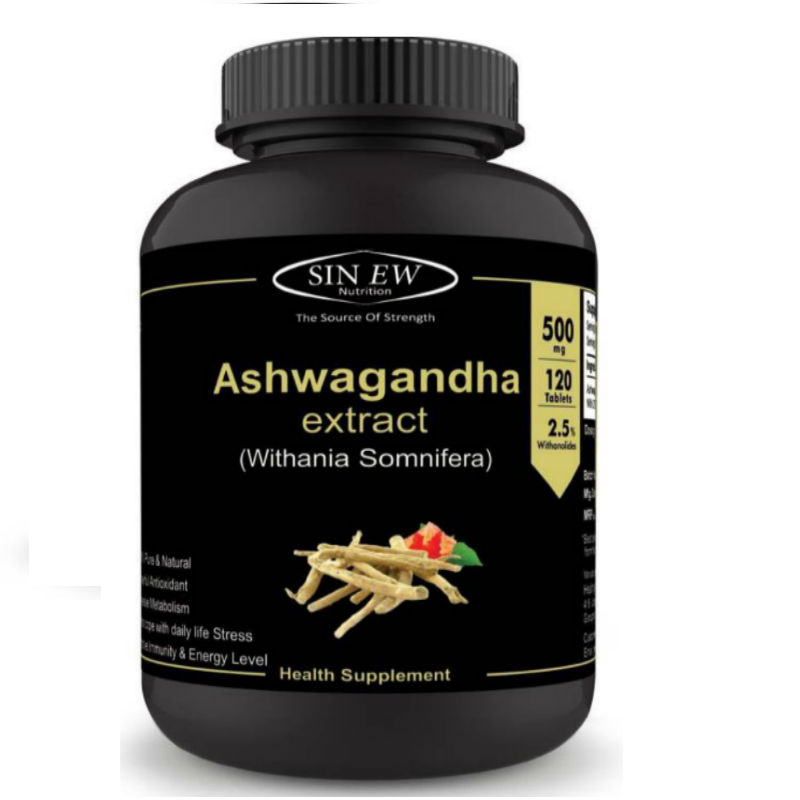 Sinew Ashwagandha extract 120 capsules