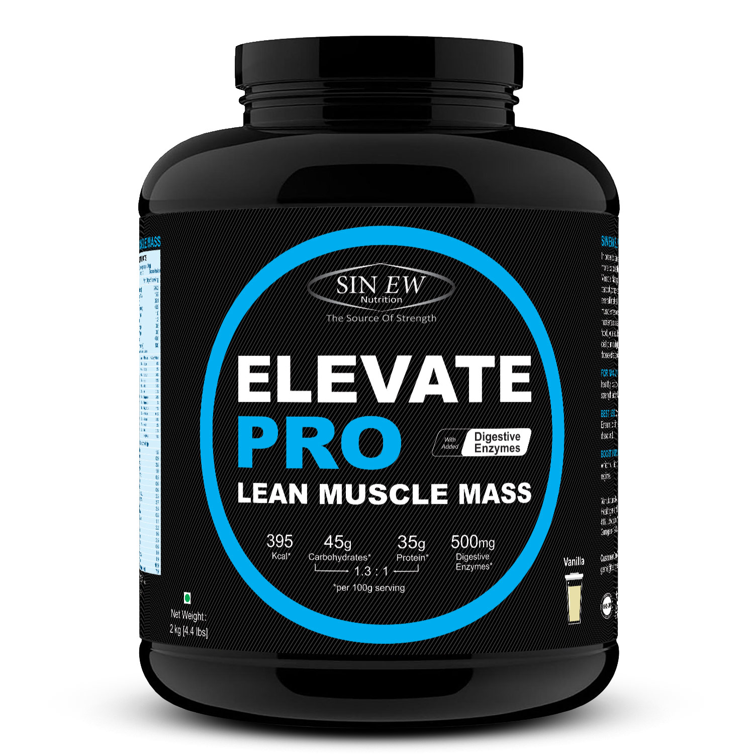 Elevate Pro Lean Muscle Mass (vanilla) 2kg F