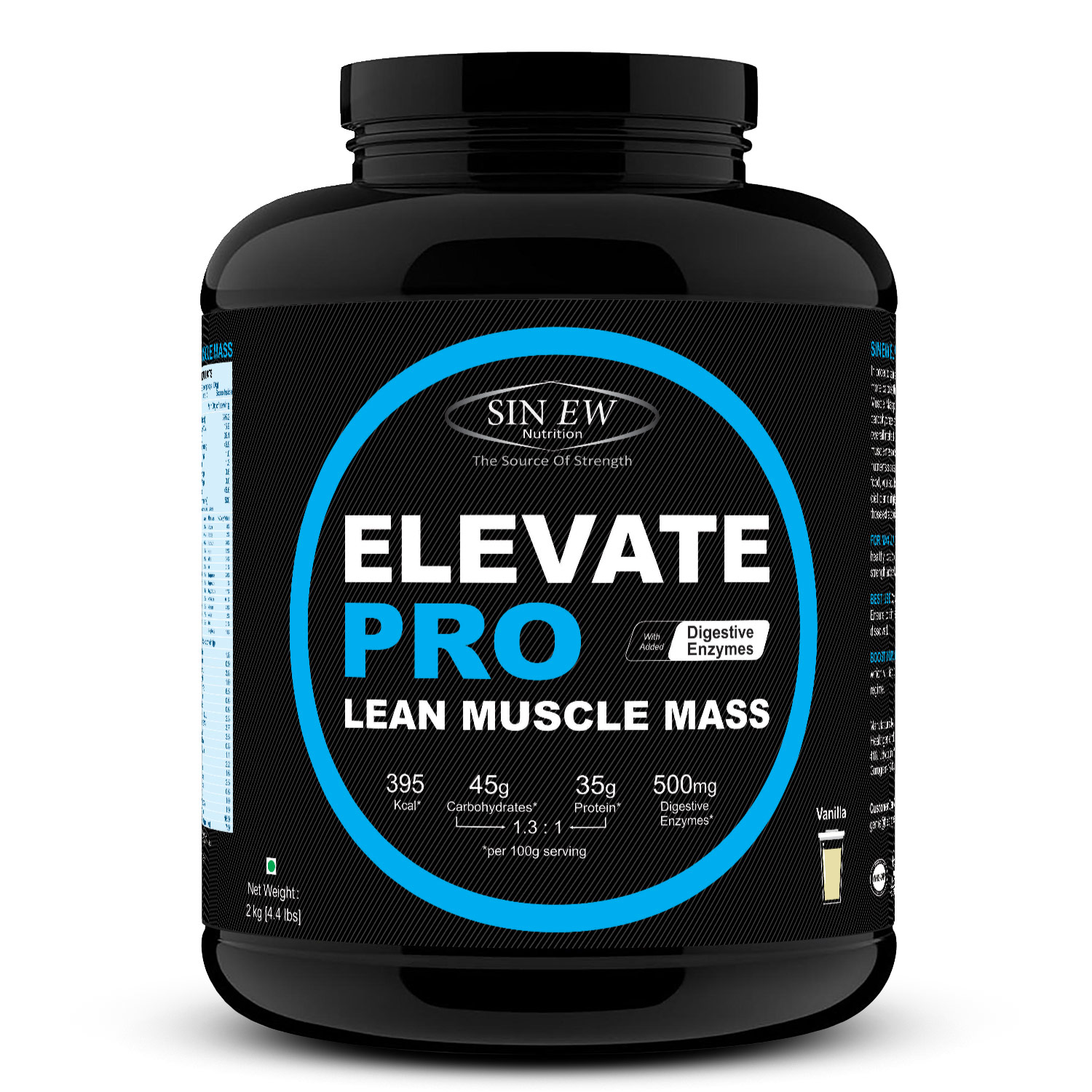 Buy Sinew Nutrition Emg Lean Muscle Mass Pro Vanilla 2kg Online In India Sinewnutrition Com sinew nutrition sinew nutrition