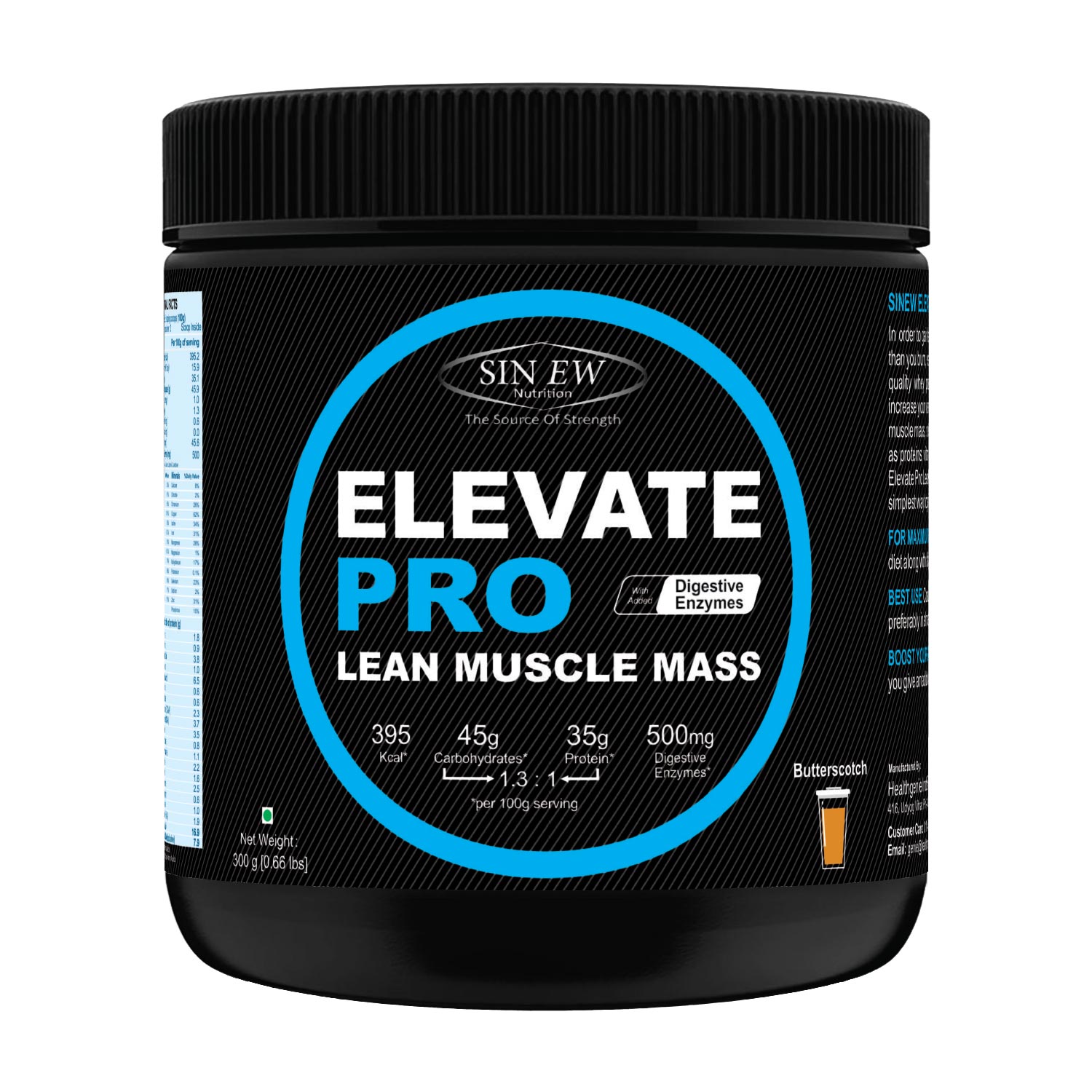 Pro Mass Gainer Butterscotch 300 F