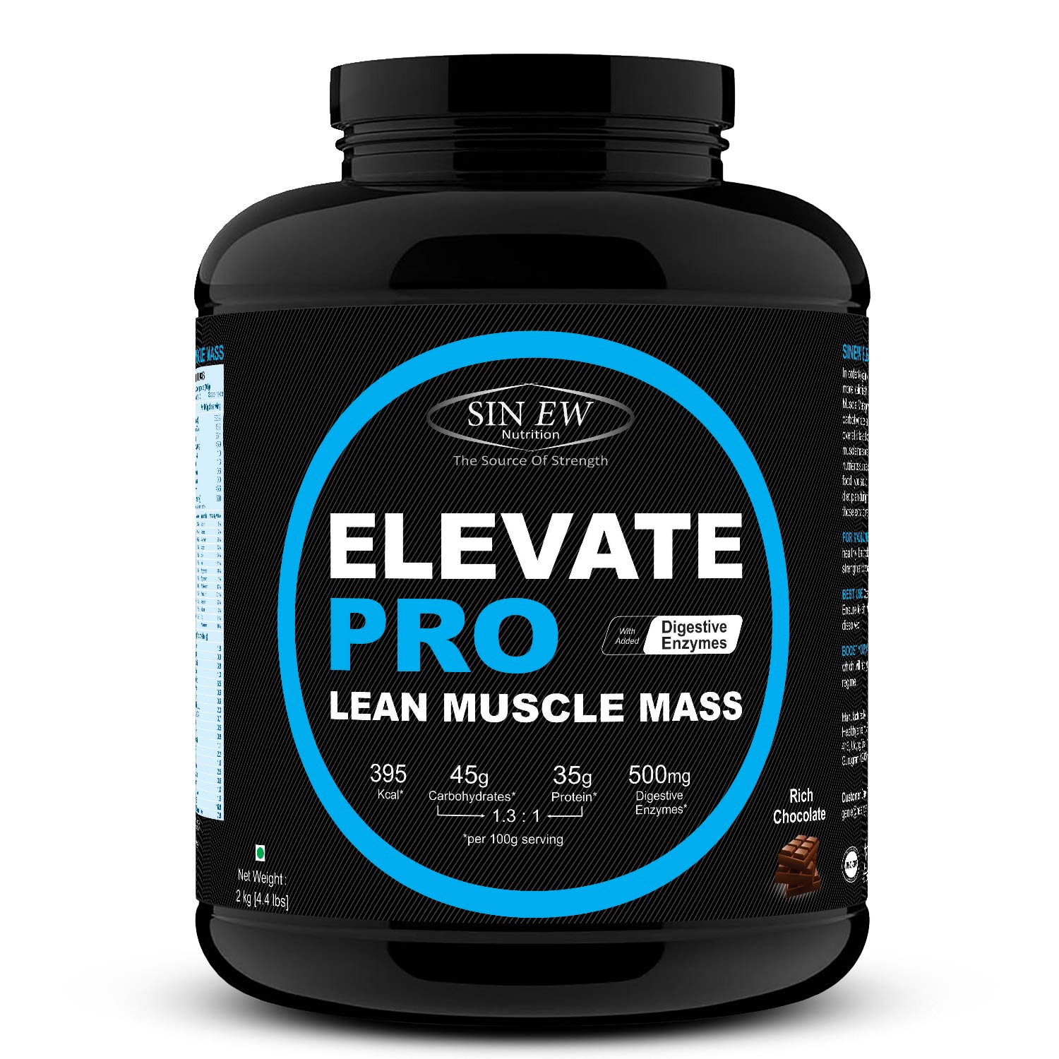 Buy Sinew Nutrition EMG Lean Muscle Mass Pro Choco (1kg
