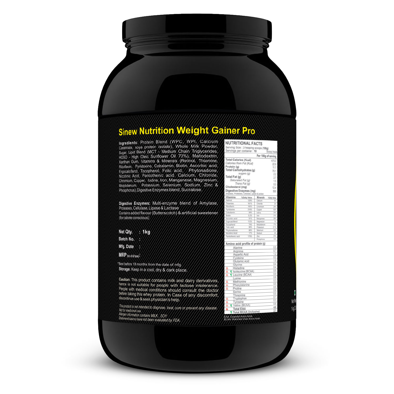 Pro complex weight gainer Pro complex weight gainer