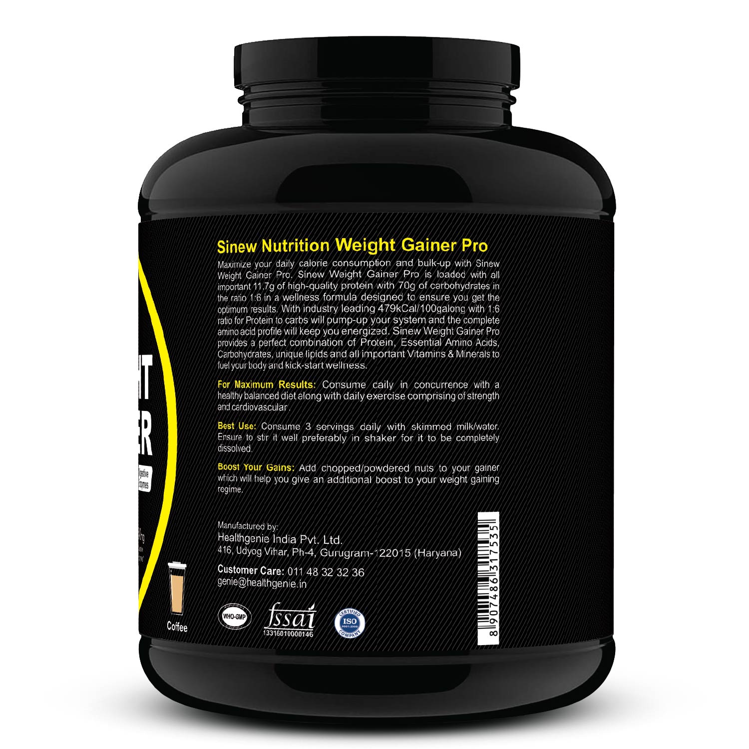 Weight Gainer Pro (coffee) 2 R