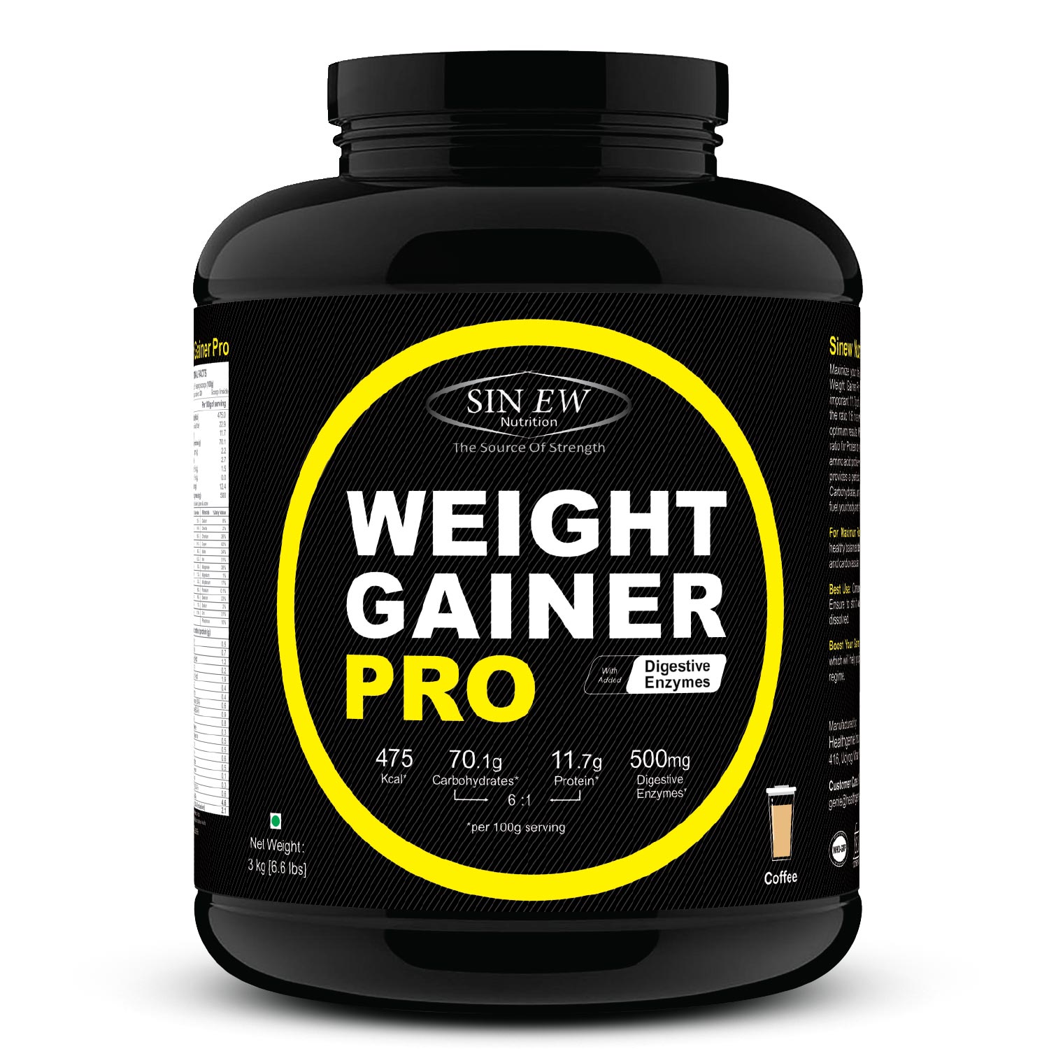 Weight Gainer Pro (coffee) 3 F