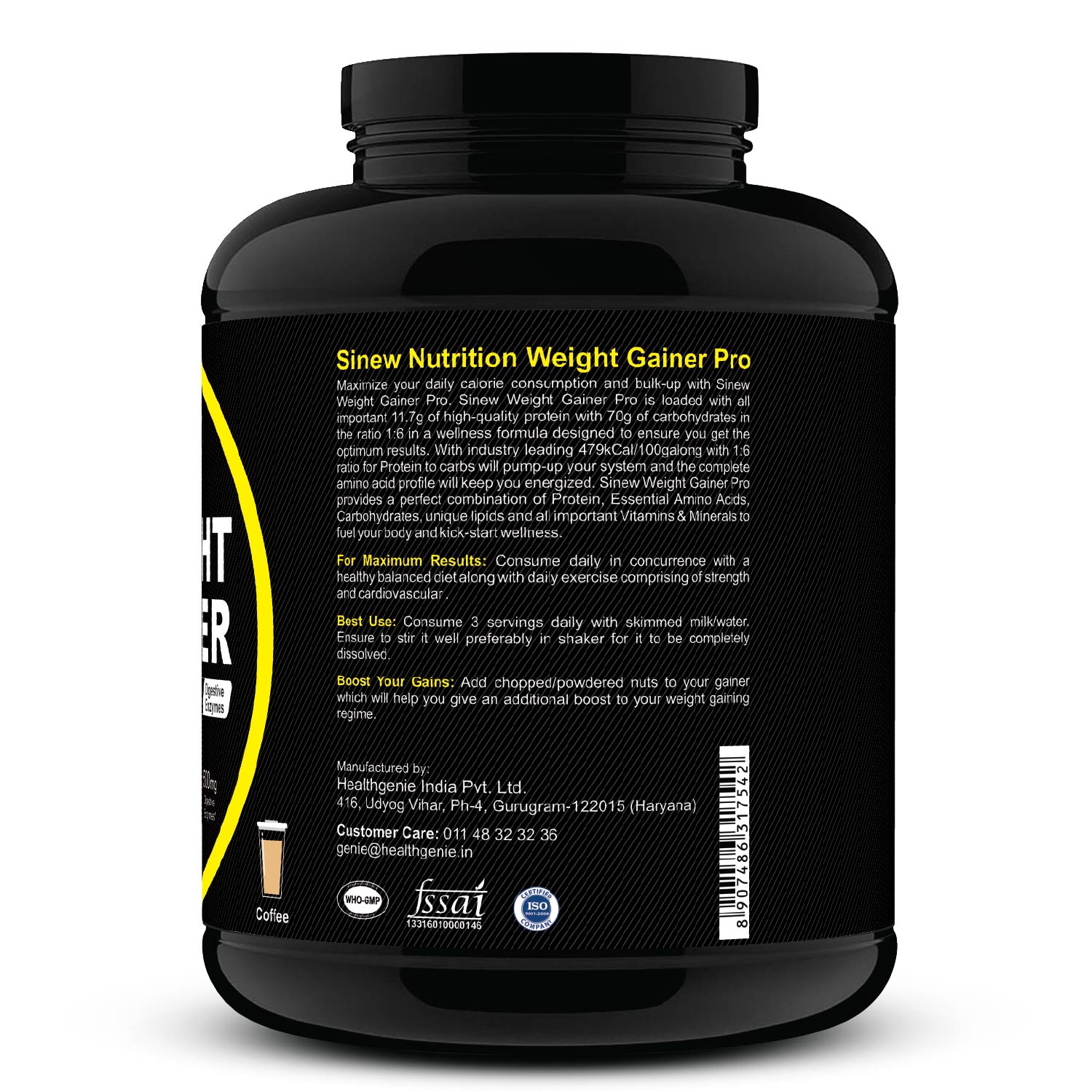 Weight Gainer Pro (coffee) 3 R
