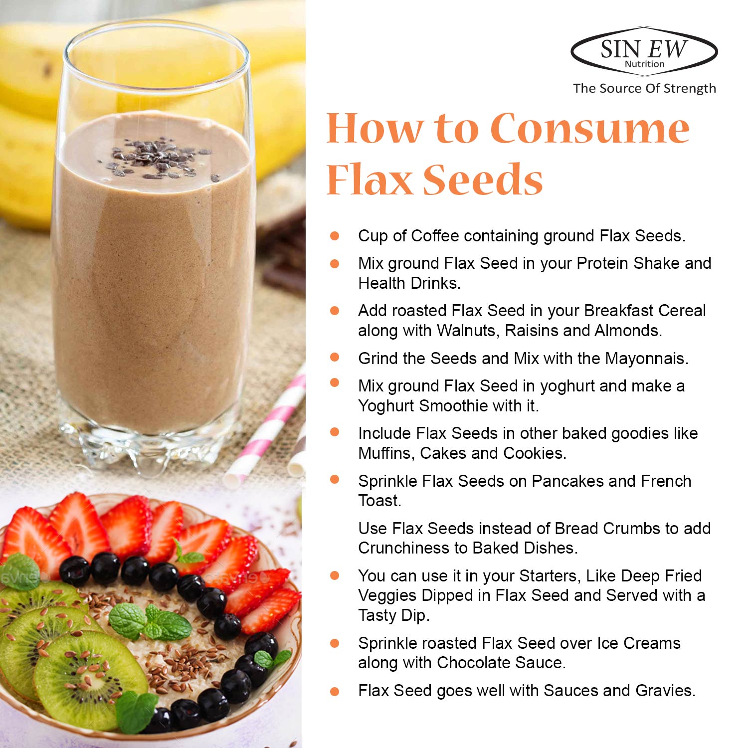 How To Consume Flax Seeds