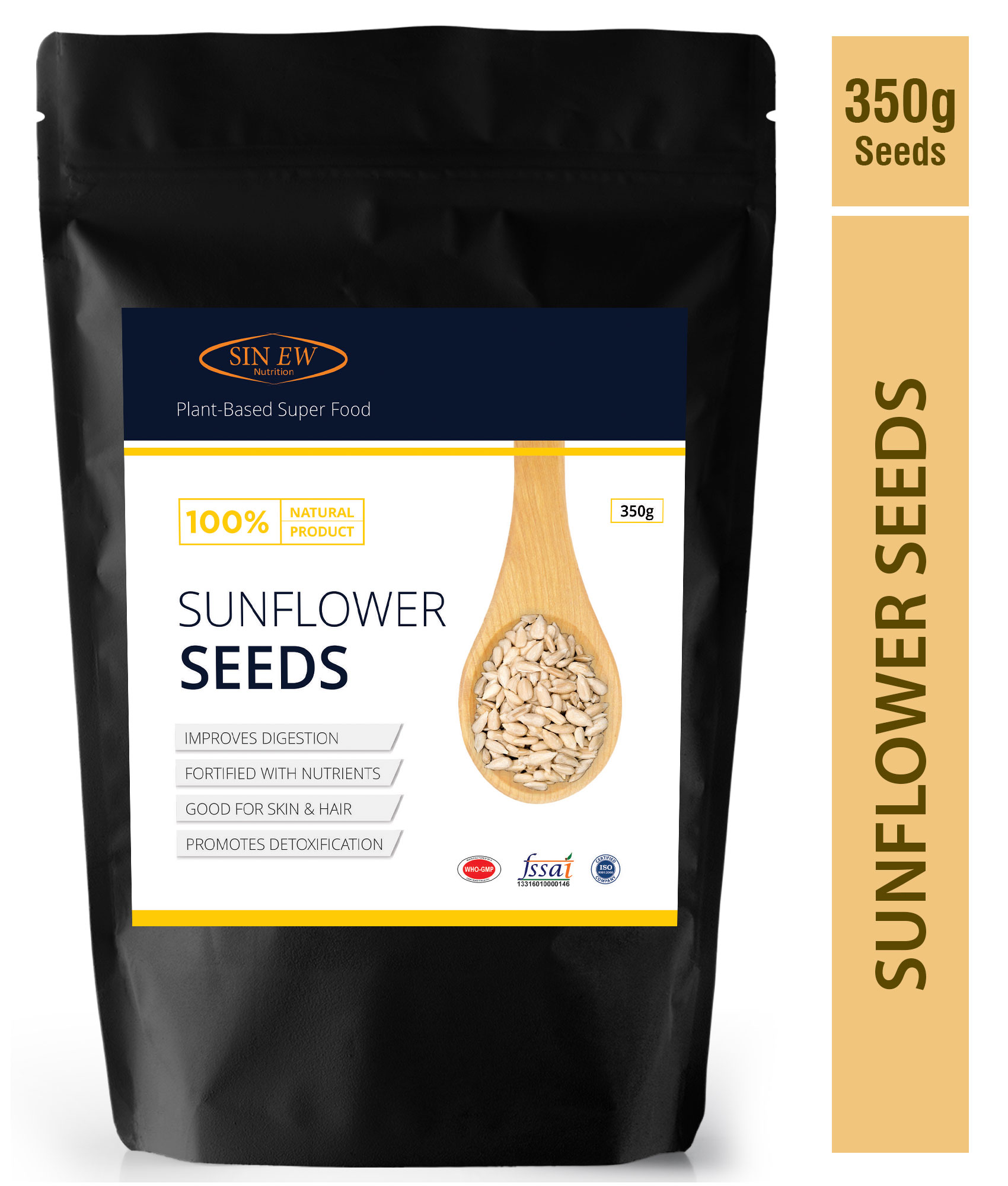 Buy Sinew Nutrition Roasted Flax Seeds for Skin, Hair Growth and Weight  Loss, 250 gm Online in India 