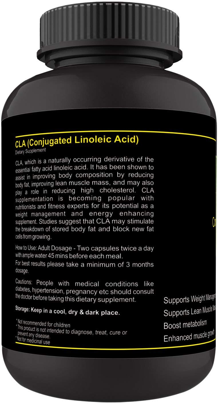 Buy Sinew Nutrition CLA Fat Burner 1000mg with Conjugated Linoleic Acid