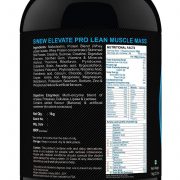 Sinew Nutrition Elevate Pro Lean Muscle Mass Gainer Protein Powder With Digestive Enzymes 2