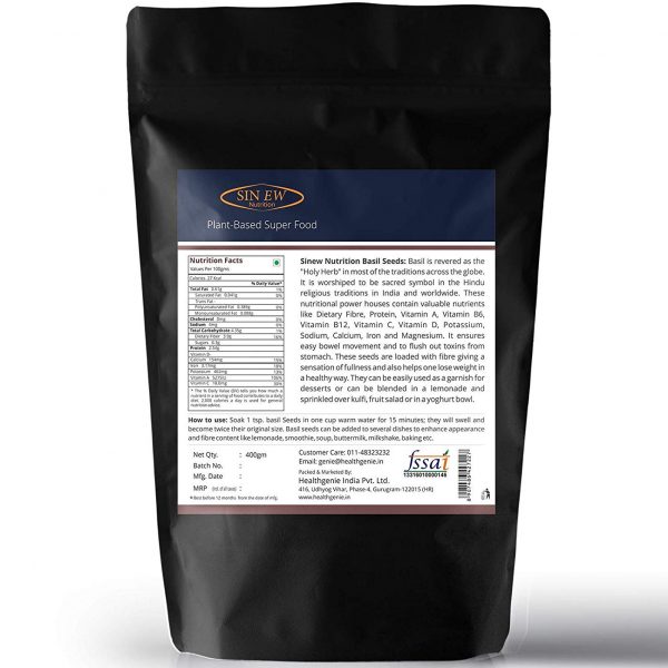 Basil Seeds 400 Gm